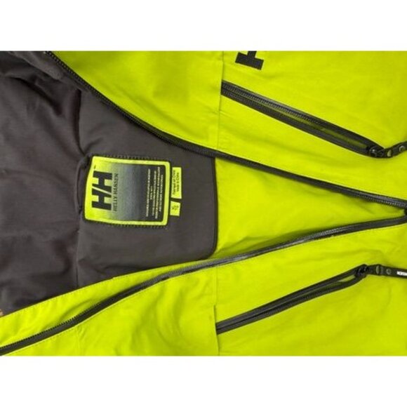 Helly Hansen Velocity Yellow Ski Jacket Size XL - Picture 3 of 3